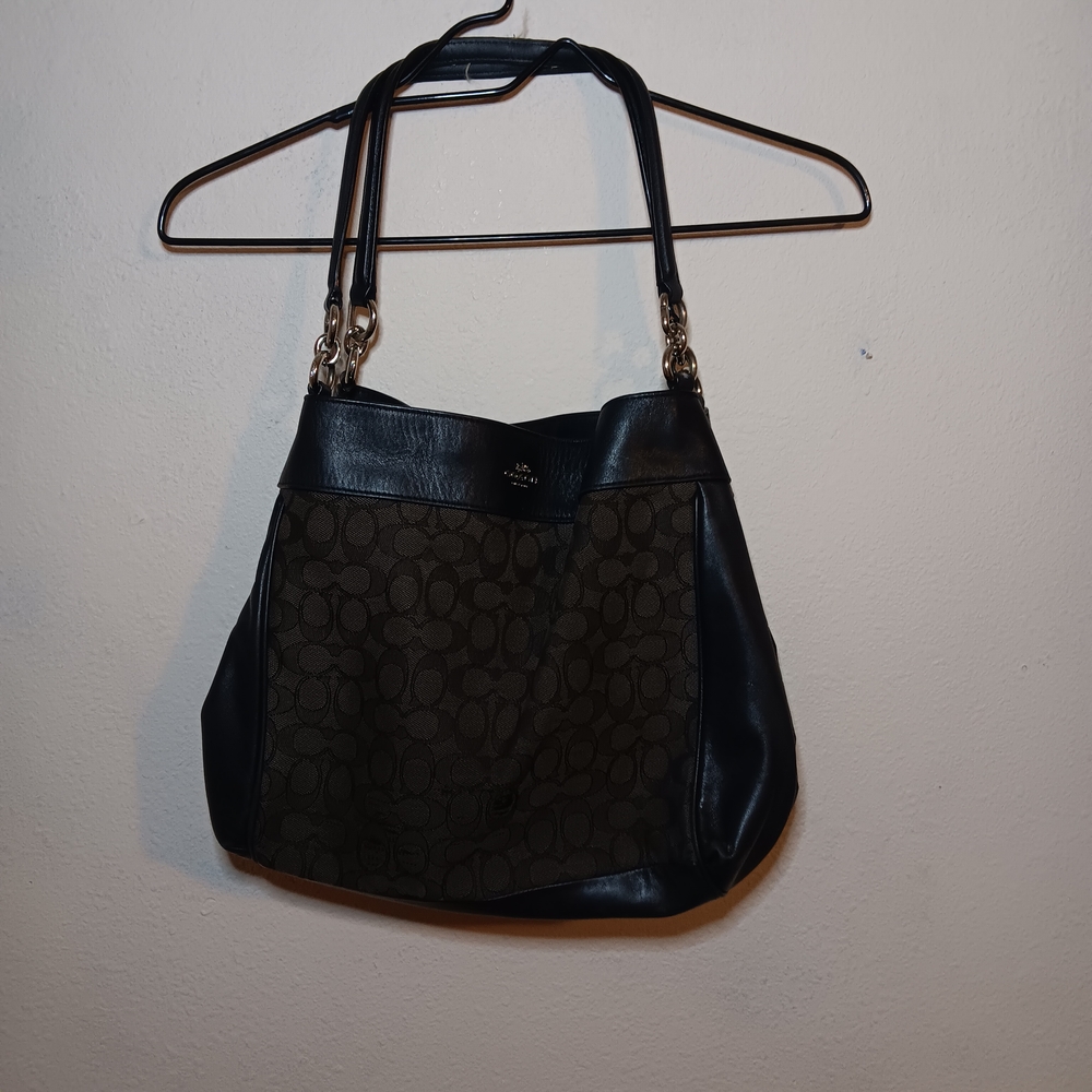 Coach Black Lexy Shoulder Bag